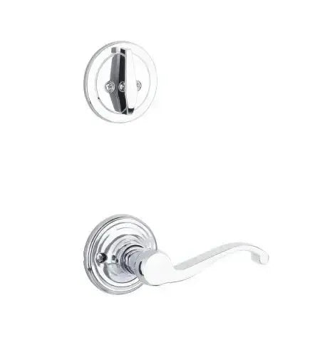 Yale Expressions Interior Trim Pack for Yale Maguire Entryset with Farmington lever Left Handed — Cromo Pulido