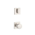 Yale Expressions Interior Trim Pack for Yale Marcel Entryset with Dylan knob — Níquel Satinado
