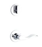 Yale Expressions Interior Trim Pack for Yale Owen Entryset with Brunswick lever Left Handed — Cromo Pulido