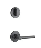 Yale Expressions Interior Trim Pack for Yale Owen Entryset with Holden lever — Negro Mate