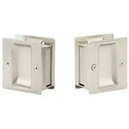 Yale Expressions Square Privacy Pocket Door Lock — Níquel Satinado