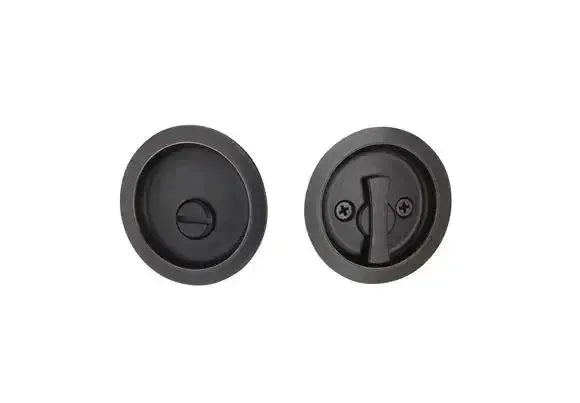 Yale Expressions Round Passage Tubular Pocket Door Lock — Bronce Aceitado
