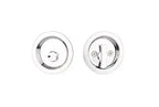 Yale Expressions Round Privacy Tubular Pocket Door Lock — Cromo Pulido