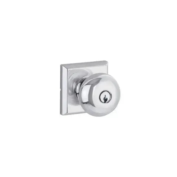 Yale Expressions Ellington rosette with Keyed Walker knob — Cromo Pulido