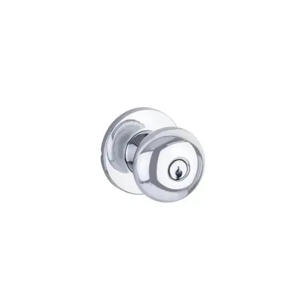 Yale Expressions Owen rosette with Keyed Walker knob — Cromo Pulido