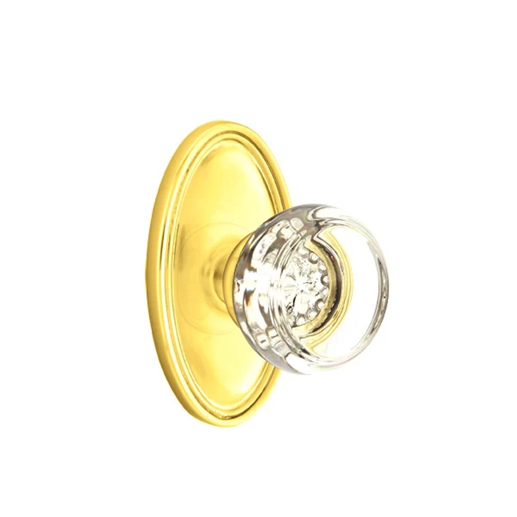 Latón Pulido · Oval Rosette