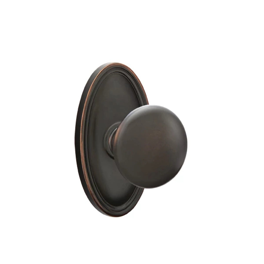Bronce Aceitado · Oval Rosette