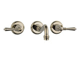 BRIZO TRESA TWO HANDLE WALL-MOUNT FAUCET BRILLIANCE POLISHED NICKEL