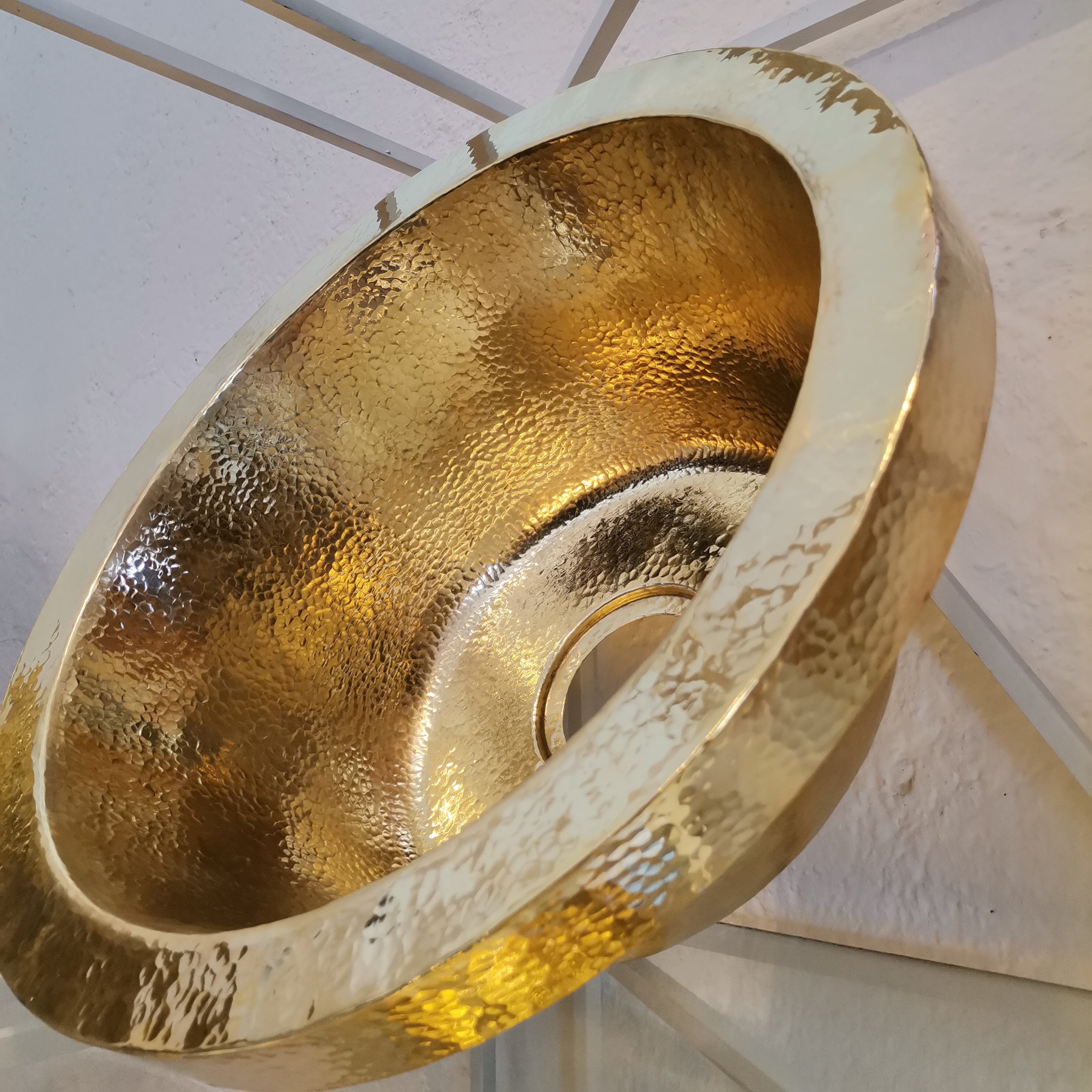 Brass bar sink
