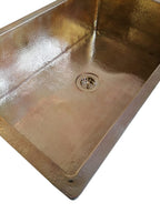 Brass Kitchen sink undermount deep