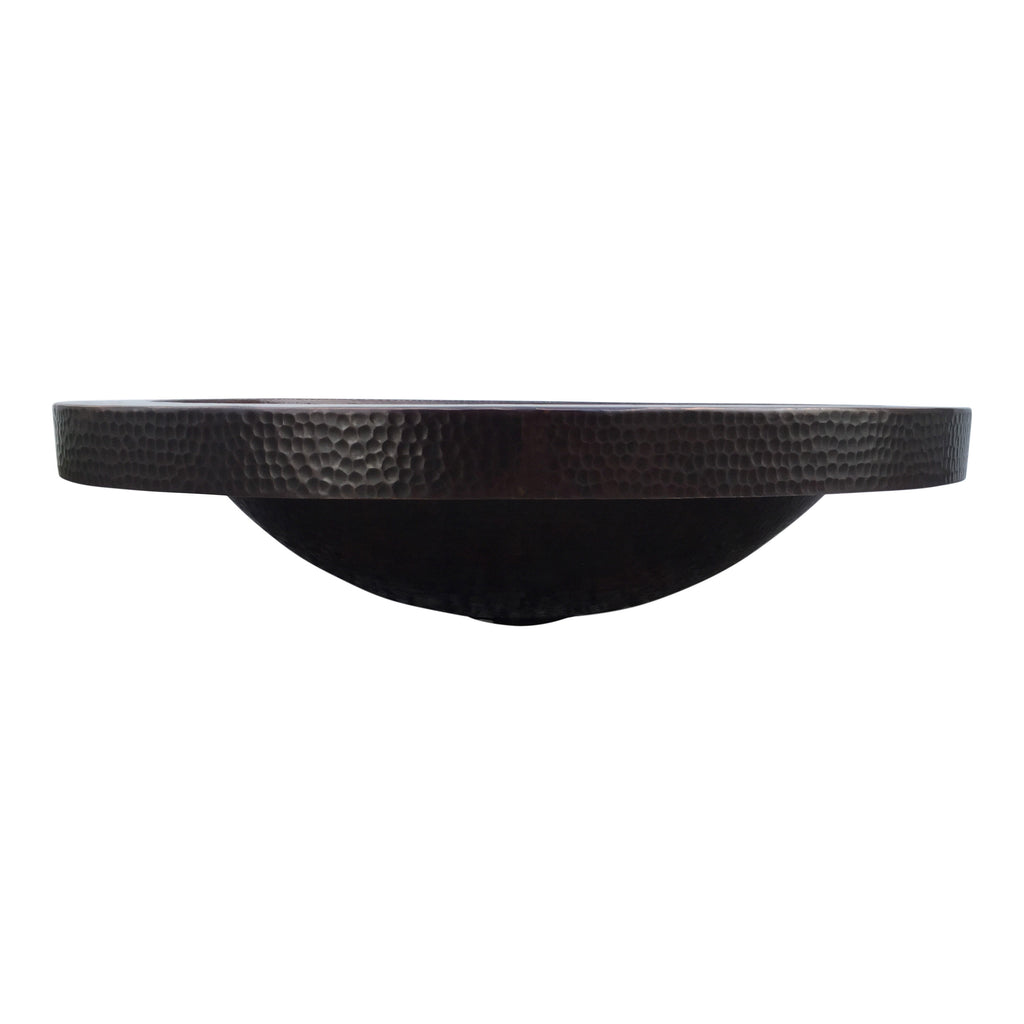 Helio lavabo cobre semi vessel