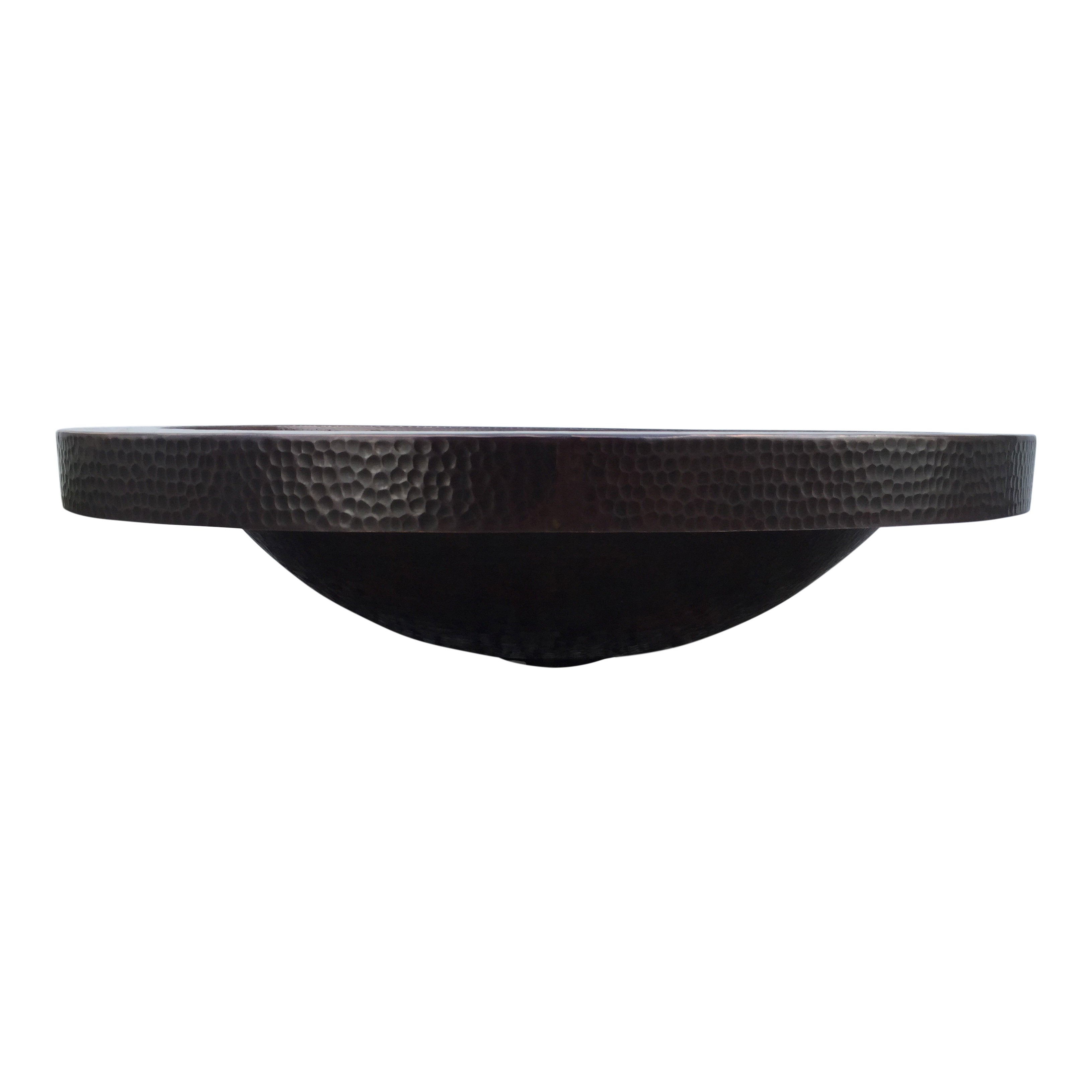 Helio lavabo cobre semi vessel