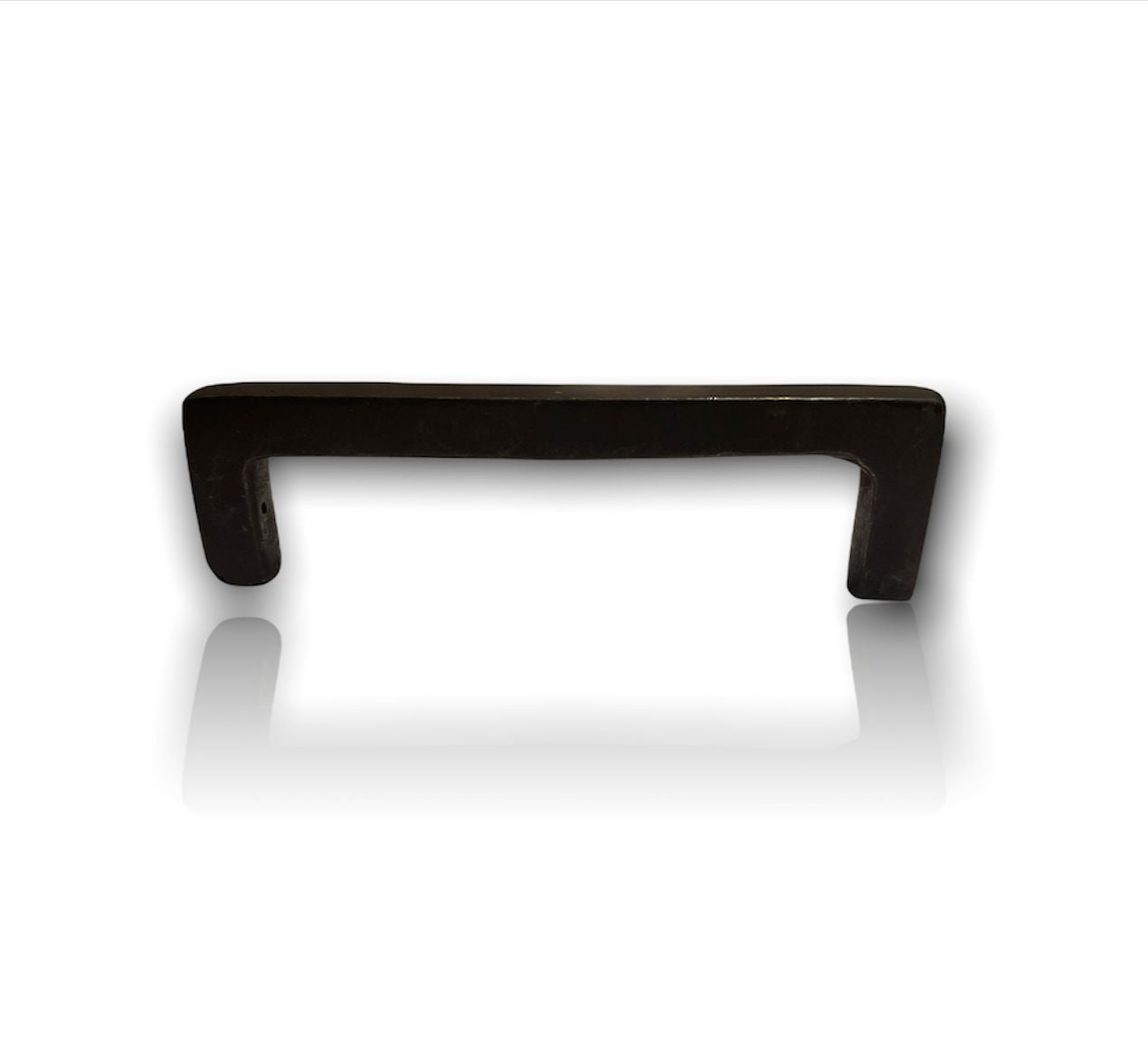 Jaladera de bronce cuadrada