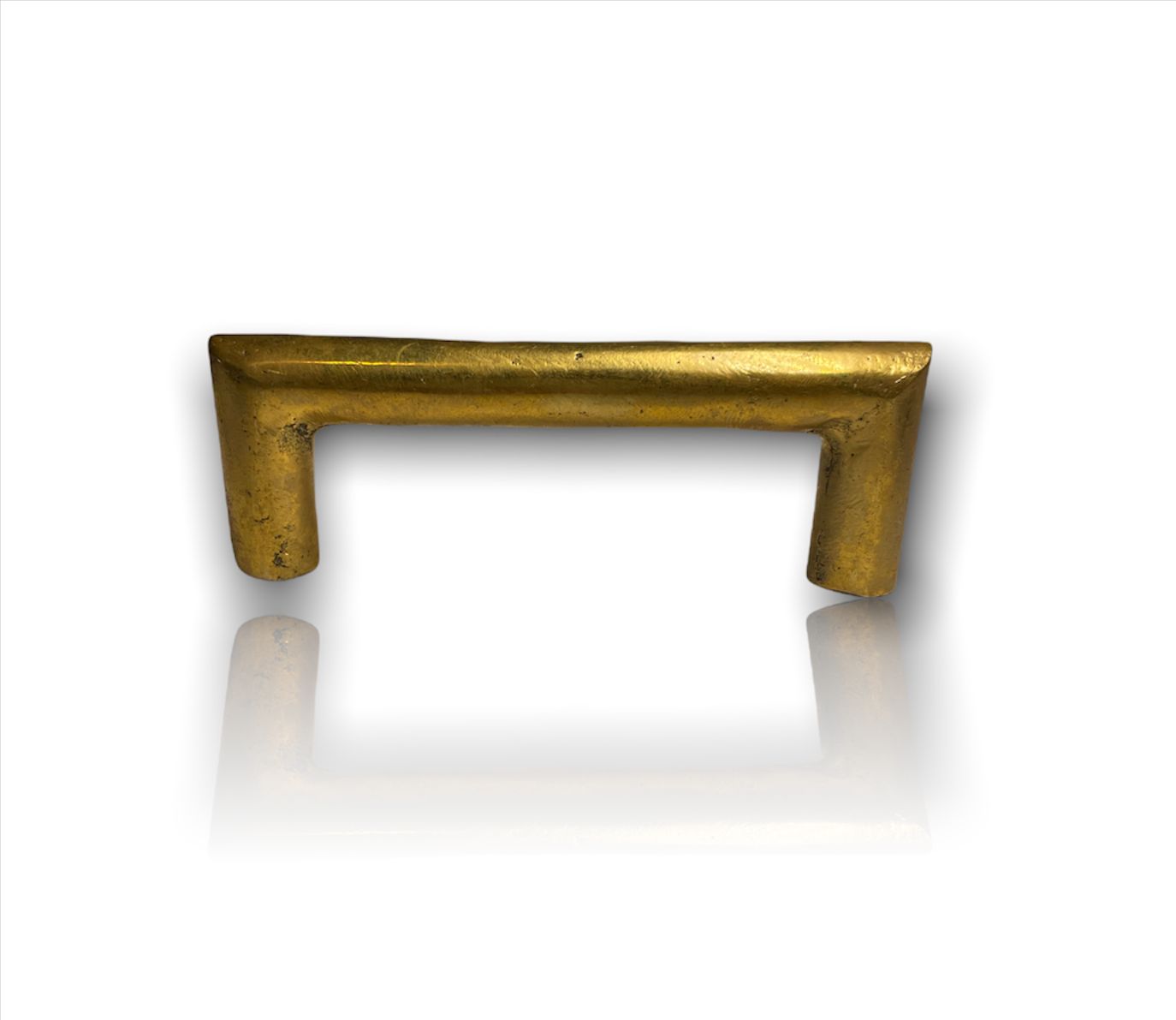 Jaladera de bronce tubular