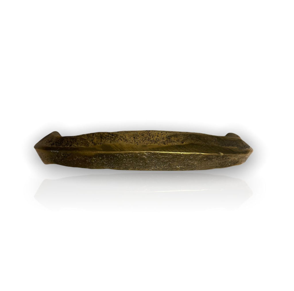 Jaladera de bronce semicuadrada