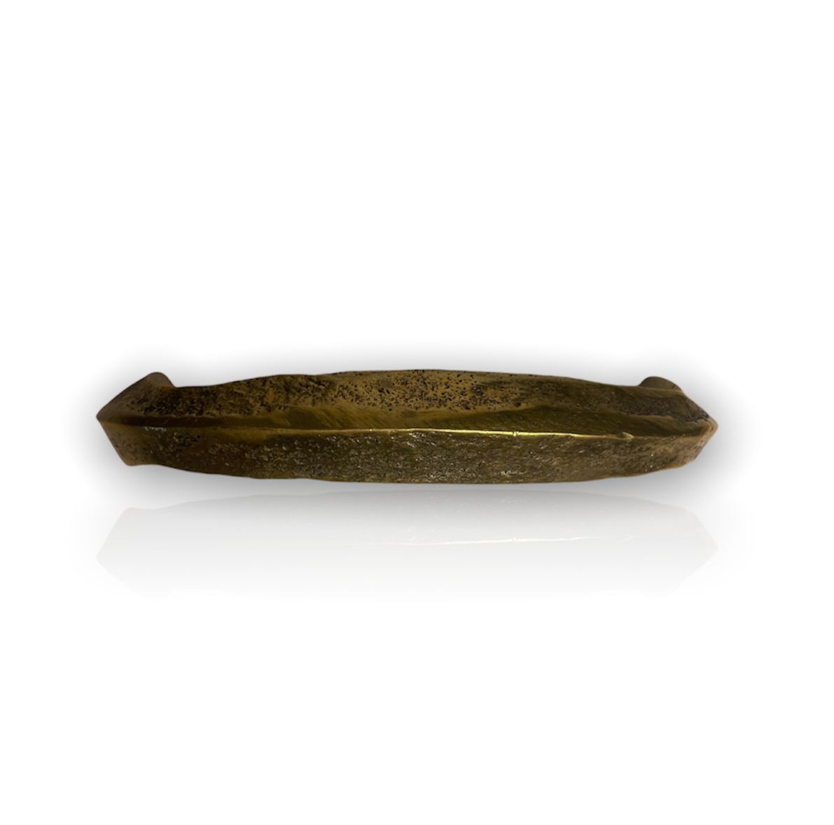 Jaladera de bronce semicuadrada