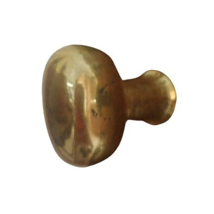 Jaladera de bronce clasica ovalada dorada