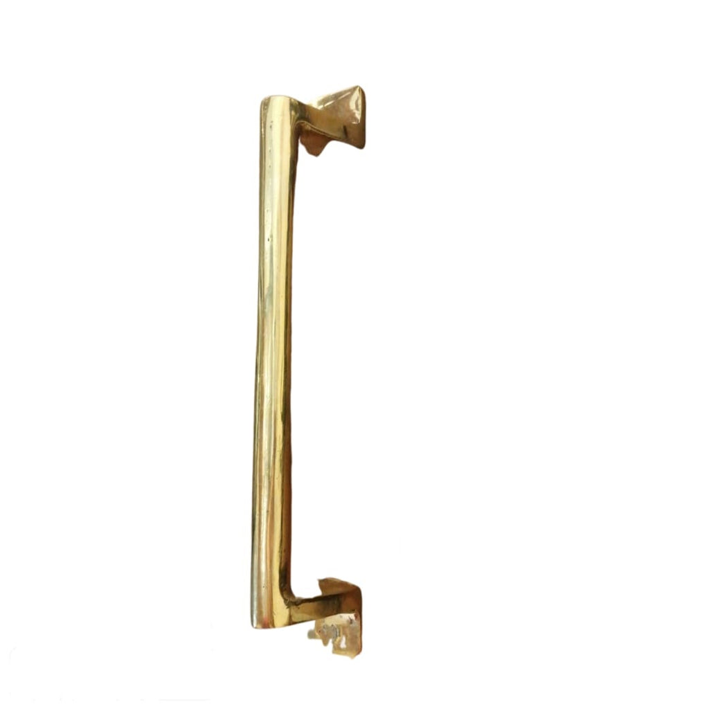 Jaladera Bronce Patitas Cuadradas Salidas Dorada