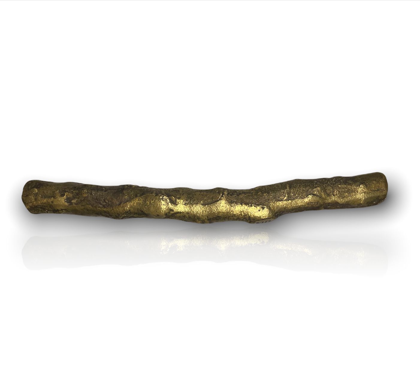 Jaladera de bronce efecto piedra