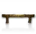 Jaladera de bronce efecto piedra