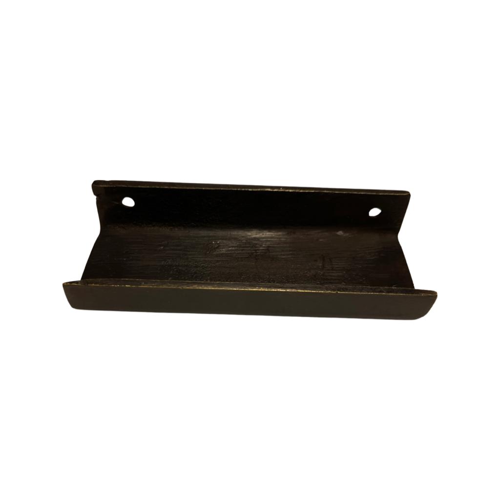 Jaladera de gabinete rectangular