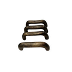 Jaladeras de bronce curveadas