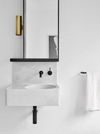 Cespol negro mate para lavabo
