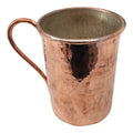 TAZA DE COBRE CON INTERIOR ACABADO EN ESTAÑO