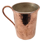 TAZA DE COBRE CON INTERIOR ACABADO EN ESTAÑO