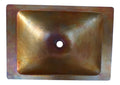 Lavabo cobre semi vessel