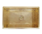 Brass Kitchen sink undermount deep
