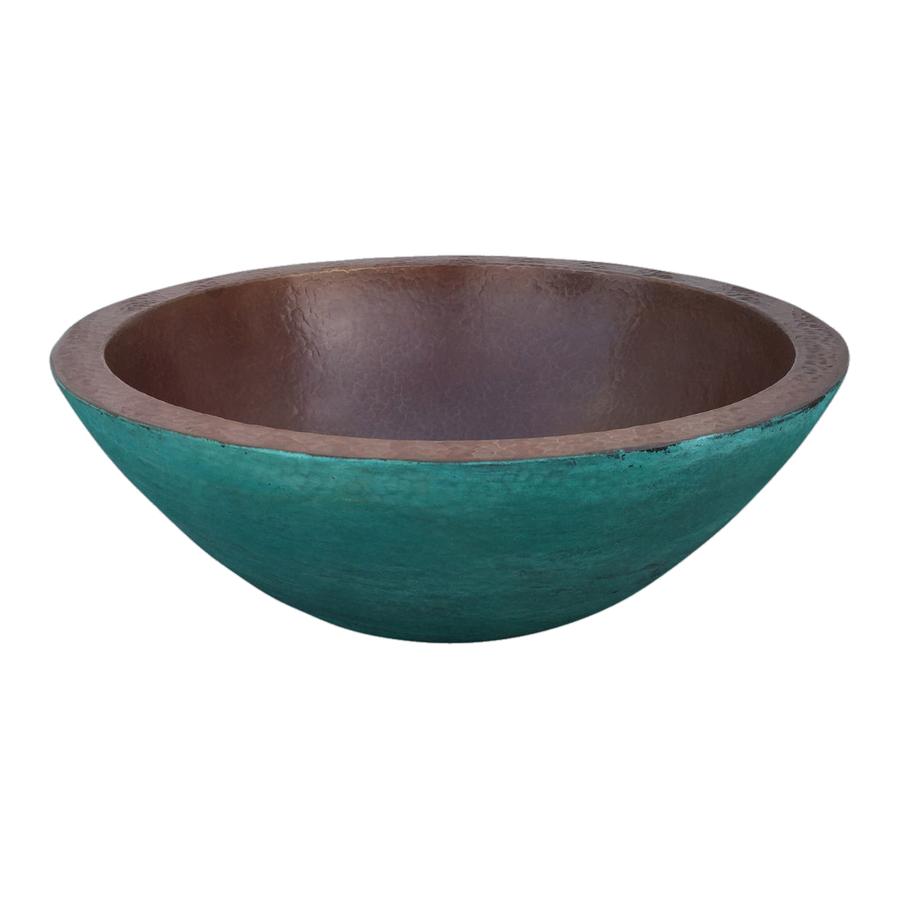 Lavabo de cobre martillado Castro